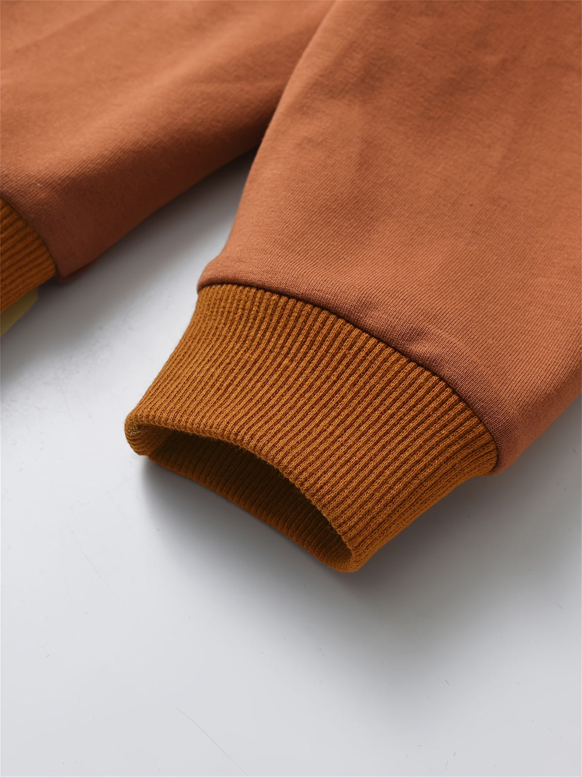 Baby Boys' Solid Color Jogger Pants with Ribbed Cuffs and an Elastic Waist for Everyday Casual Outfits