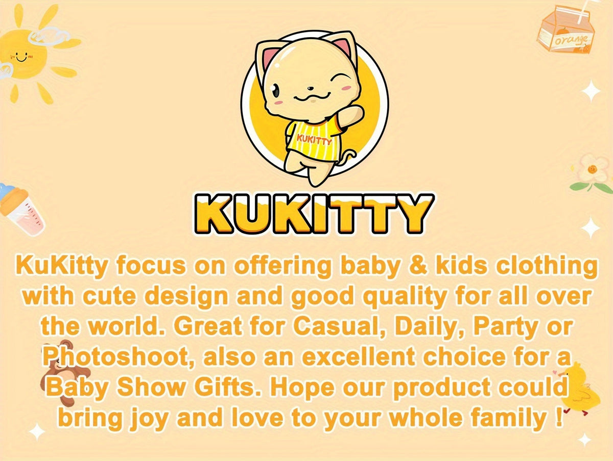 Baby Boys' Sun Print Three Piece Outfit Set Featuring a Ribbed Long Sleeve Bodysuit, Pants and Knotted Hat