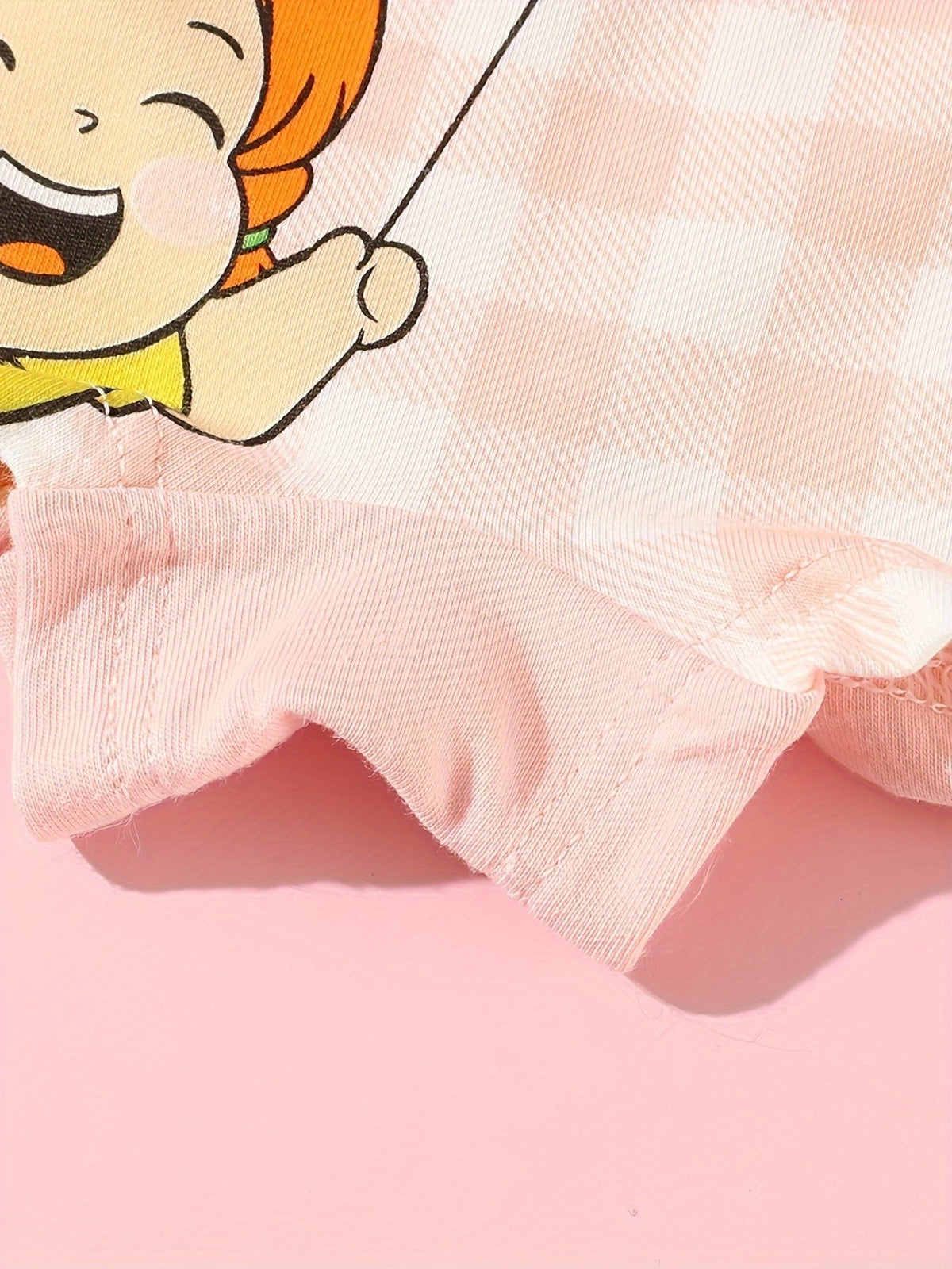 Girls' Cartoon Boxer Briefs 12-Pack with Elastic Waists and Random Pastel Designs for Everyday Underwear