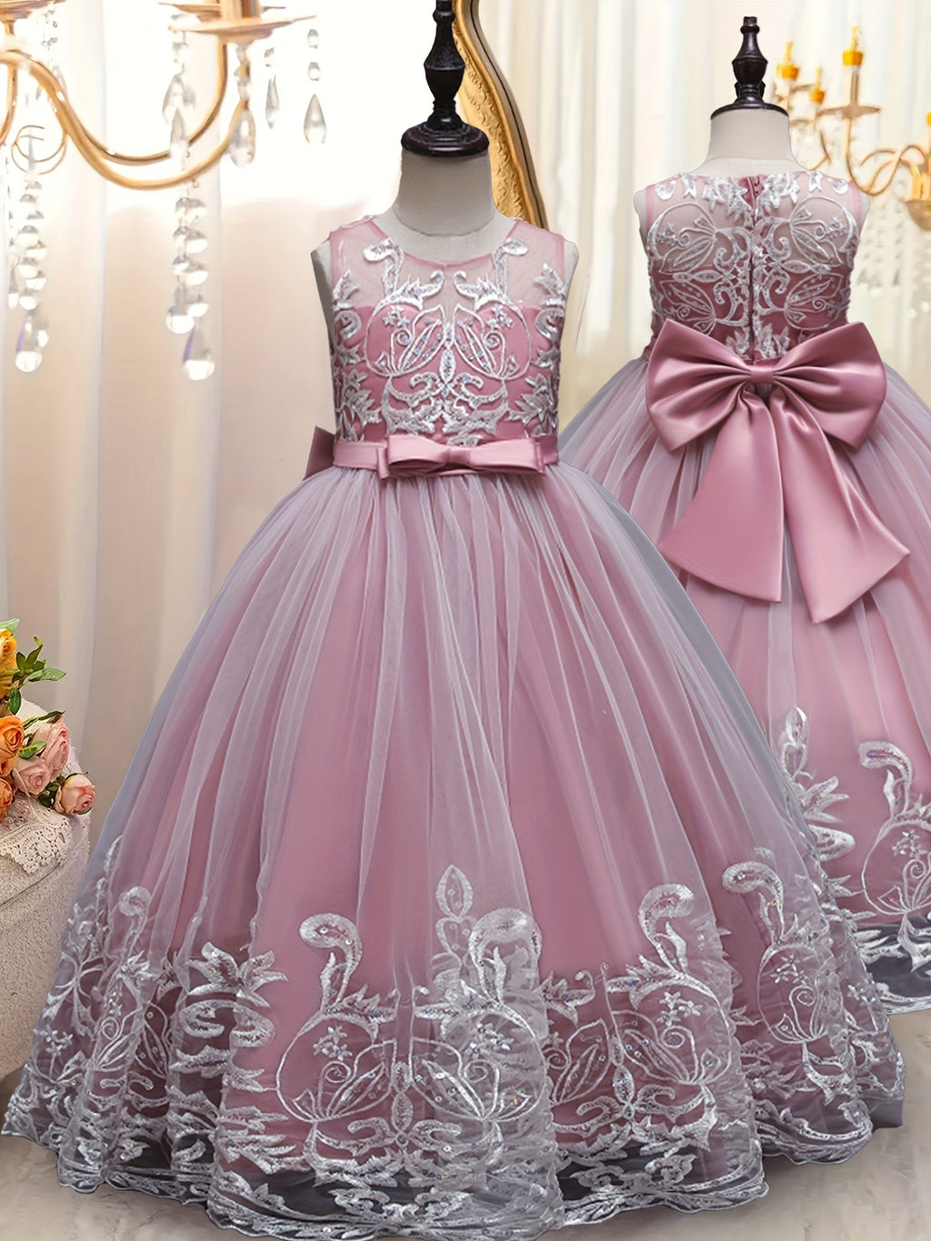 Girls' Floral Dress