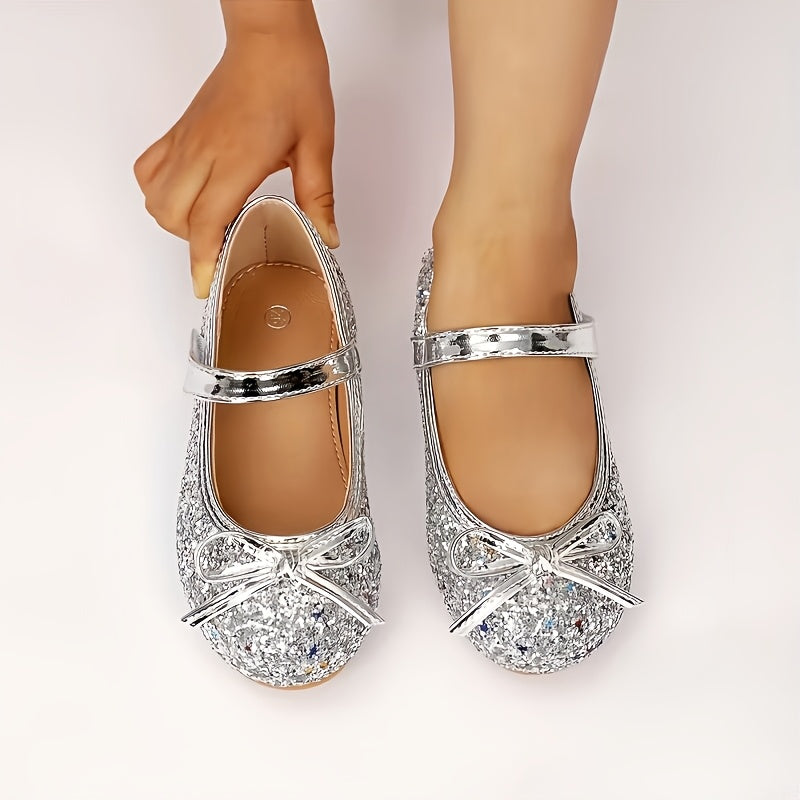 Girls Mary Jane Flats - Soft-Sole Ballet Shoes